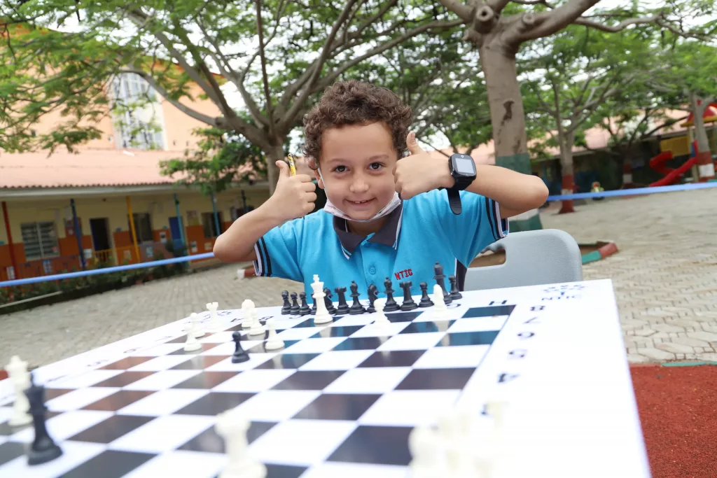 Chess playing in the best school in nigeria